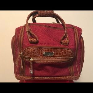 Samantha brown weekender roller bag